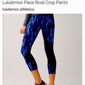 Lululemon Pace Rival Size 4
